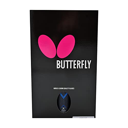 Image of Butterfly TB7 Pro-Line Table Tennis Racket Combo - Assembled with Rozena 2.1 Rubbers - Ilueight Ping Pong Paddle Case Included, Red and Black