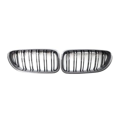 Rejilla de riñón en fibra de carbono premium para BMW Serie 6 F06 F12 F13