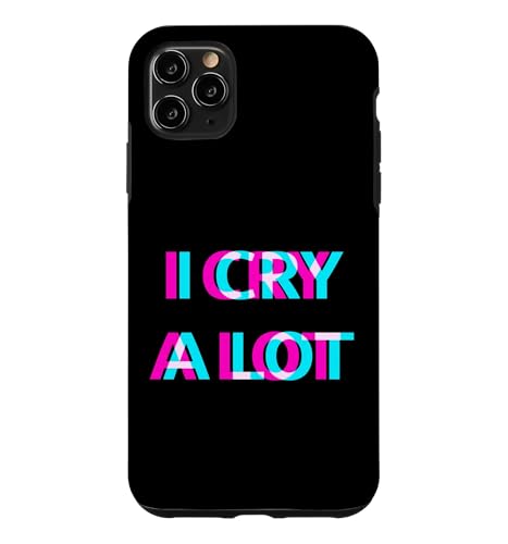 I Cry A Lot Kidcore Aesthetic Clowncore Weirdcore 2000s Alt �X�}�z�P�[�X iPhone 11 Pro Max �p