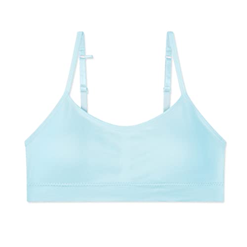 4 Pack Girls Padded Training Bras - Crop Cami Bras for Girls with Removable Padding4