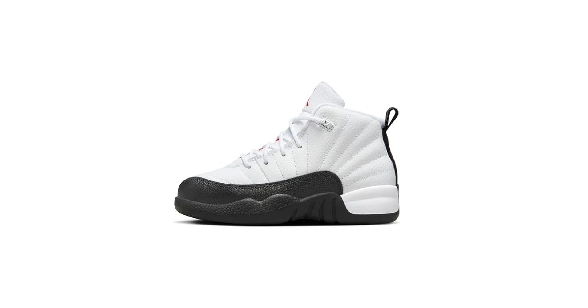 Amazon.com | NIKE Little Kid's Jordan 12 Retro White/Gym Red-Black