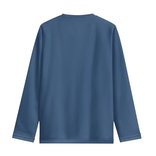 Girls Long Sleeve Shirts Size 3-16 Crewneck T-Shirt T-Shirt Thin Pullover Tees Pullover Tees Toddler2