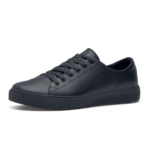 Shoes for Crews Unisex Arbeits-Sneaker – Bequeme, leichte, Wasserabweisende, Rutschhemmende Arbeitsschuhe, ideal für Männer und Frauen in Küchen, für Kellner und Koch – Old School Low Rider IV
