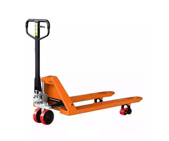 Nutronics® Hydraulic 3 Ton Hand Pallet Truck with Wide Forks for Warehouse, Factory Operations | 1150x550 mm Fork Width Hand Pallet Truck | 3000 Load Capacity | Nylon Wheel 6pcs