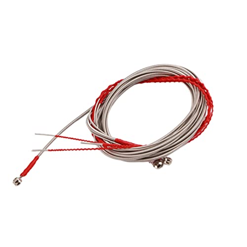 Cordes De Guitare Basse électrique En Acier Argenté Jeu De 4 Cordes Pour une Performance De Tonalité Améliorée Fournitures D’instruments De Musique Essentiels Pour les Bassistes - Les Beatles, Paul McCartney, John Lennon, RIngo Starr, George Harrison Cordes De Guitare Basse électrique En Acier Argenté Jeu De 4 Cordes Pour une Performance De Tonalité Améliorée Fournitures D'instruments De Musique Essentiels Pour les Bassistes