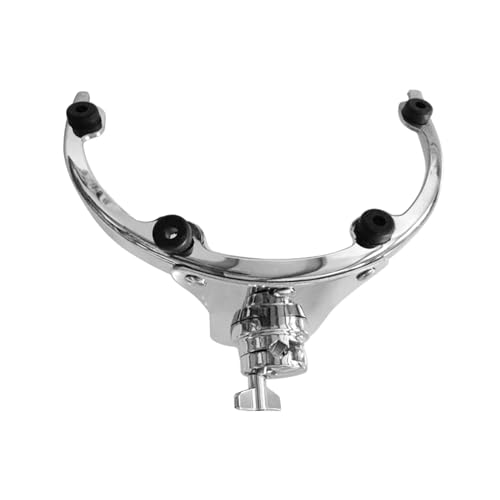 Vaveren Tom Drum Suspension Rim Mount, Heavy Duty Drum Set Accessory, Metal Tom Drum Percussion Mount for Drum, 12inch
