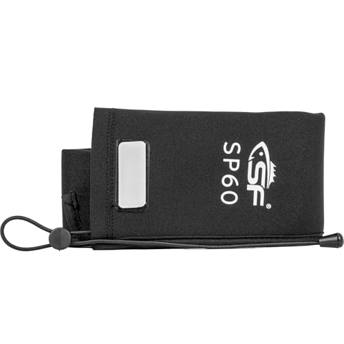 SF Neoprene Fishing Rod Sleeve Rod Cover for Casting, Spinning, Trolling Fishing Rods Protect Cover Floating Rods Storage Case,Hook Resistant Length:6