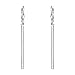 Produktbild SOFIA MILANI - Damen Ohrringe 925 Silber - Ohrhänger als Stab Schlicht - 20191