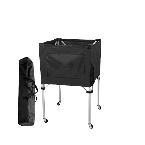 TZZT�{�[���J�[�g ��e�� �L���X�^�[�t�� �{�[������ �܂��� ���[�J�[�g �싅�A�\�t�g�{�[���A�e�j�X�A�o�h�~���g���A�싅�Ȃǂ̃{�[���Ή� ���[�ܕt�� ���K�p (�u���b�N)