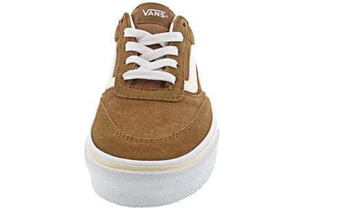 Vans Vans Women's Brooklyn LS Shoe | Low-Top Sneakers for Everyday Wear, Walking, Work & Fashion, Suede Chipmunk, 8