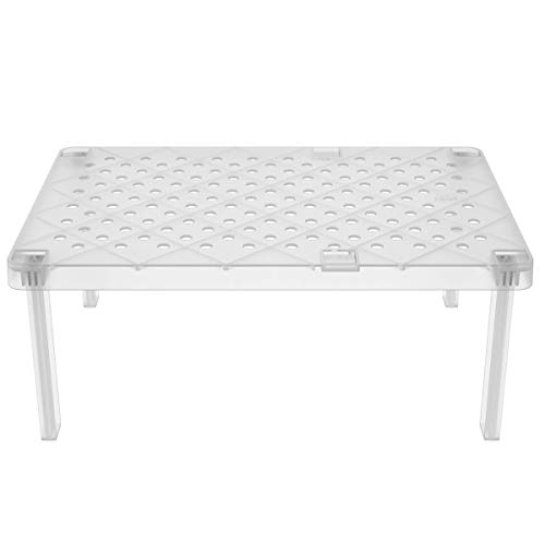 Organizador Para Armário Prateleira Empilhável Multiuso Natural