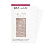 Doonails – Glue Sticker Nagel Klebepads – 180 Stück Klebesticker in 15 Größen – Doppelseitiger Nagelkleber für Kunstnägel, Press On Nails & Tips – Selbstklebende Nagel Aufkleber mit super Haftung