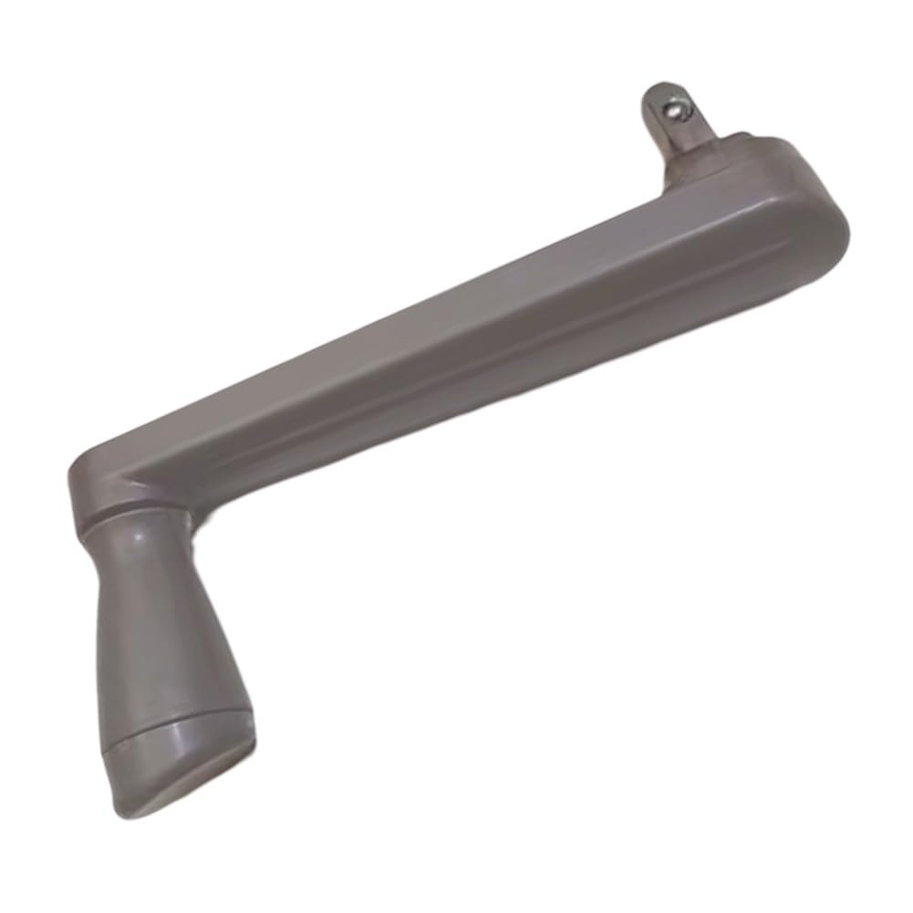 Poignée secouée pour un fonctionnement facile à manivelle, accessoire de parasol de terrasse et de balcon résistant à la rouille, compatible avec la plupart des parapluies à mât de 8 x 8 mm (champagne