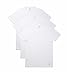 Nautica Men's 3 Pack Crew Neck T-Shirt, White, Small