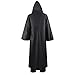 CHAOS MONKEY Halloween Costumes for Men Adult Tunic Robe Knight Cosplay Hooded Uniform Cloak Outfit Full Set