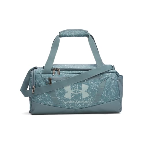 Under Armour Mochila unissex Undeniable 5.0, azul jaspe/azul jaspe/serpentina, tamanho único, (587) Jaspe Azul/Jaspe Azul/Serpentina, X-Small, Undeniable 5.0 Duffle