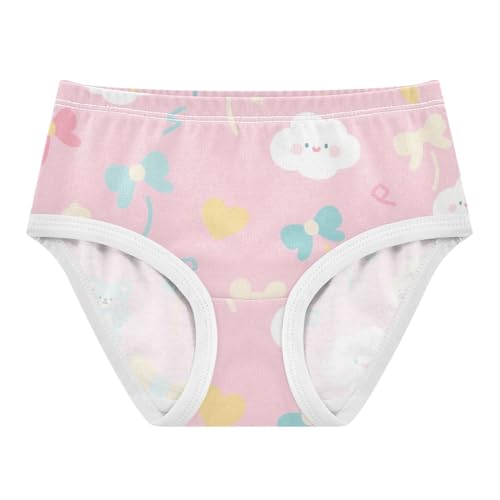 Girls' Underwear Bow-knot White Cloud Cute Toddle Brief Panties 2-8 Years 20300555