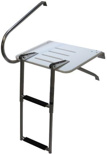 YaeMarine 2 Steps Boat Outboard Swim Platform Ladder...
