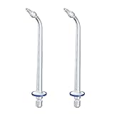 Spryaut 替えノズル for Panasonic (パナソニック) EW-DJ71-W/EW-DJ72-W/EW-CDJ72-W ジェットウォッシャードルツ, 口腔洗浄器 ジェットウォッシャー ドルツノズル (2個)