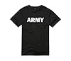 Brandit Army T-Shirt, Many Colours, Sizes S to 5XL, Black, XL #4