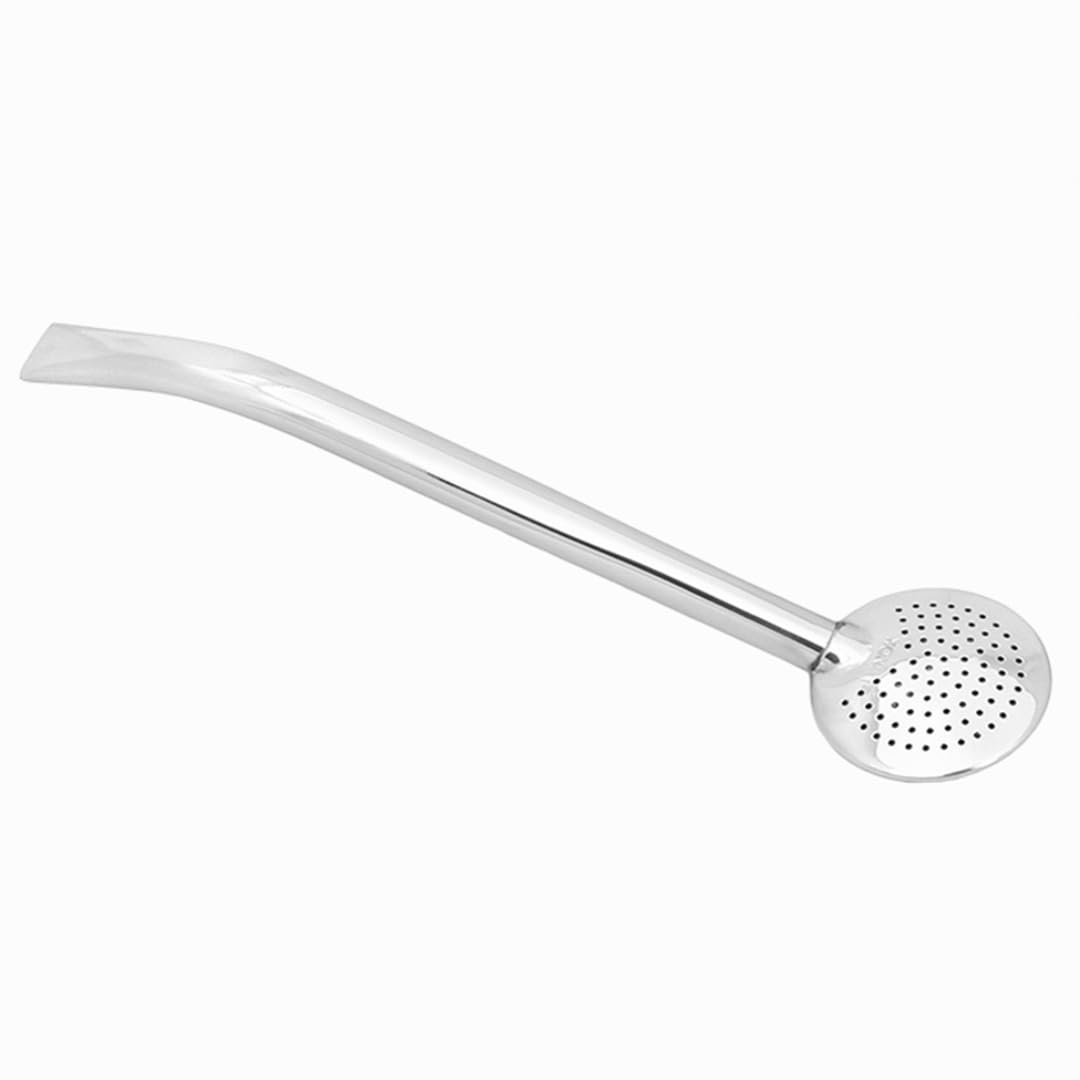 Bombilla Small 16 cm | cannuccia brasiliana originale in acciaio inox 18/8 | perfetta per Yerba Mate & Chimarrão | filtro fine | antiruggine e durevole
