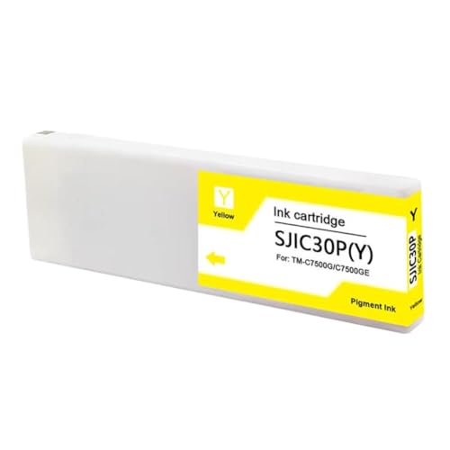 Cartouche d'encre SJIC30P EUV Yellow compatible TM-C7500GE-312