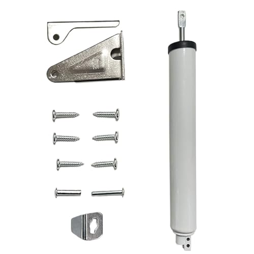 Weqizuerqi Cierrapuertas automático para el hogar - Cierrapuertas hidráulico de aleación de aluminio | Fácil montaje silencioso para apartamento, dormitorio, baño