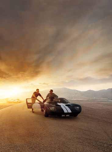 ポスター/スチール写真 A4 パターン20 フォード vs フェラーリ 光沢プリント