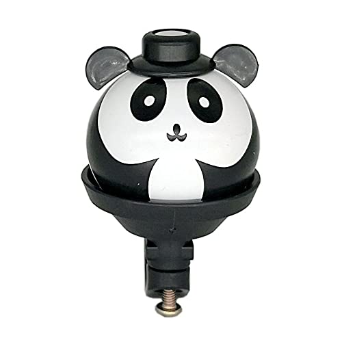 Kids Bicycle Bells, Personality Cut Cartoon Panda High Decibel Cycling Bells Loud Crisp Clear Sound Bicycle Bell Children Bike Bell Riding Accessories