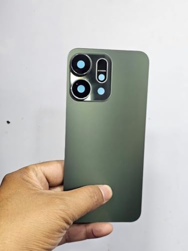 Image of AAA Spares Back Panel Back Door Panel Compatible with Oppo Reno 14 (with Camera Lens) : Green