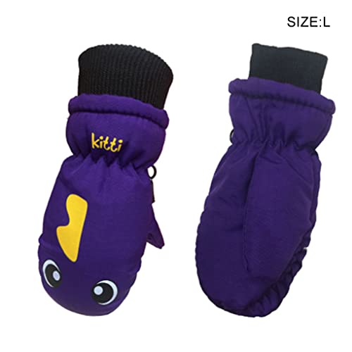 XUSIJAKQ1 10 Conjuntos de 1 par de luvas infantis de inverno à prova d'água acessórios portáteis fá