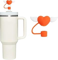 White Heart Orange Wings