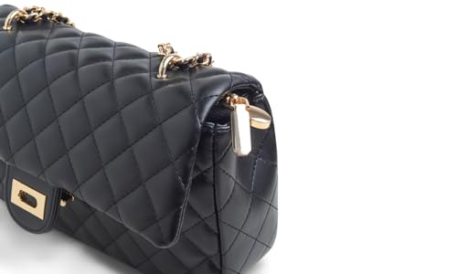 Image of FEVERSOLE Crossbody Bag Vegan Leather Women Retro Small Saddle Satchel Shoulder Bag Tote With Long Adjustable Strap