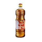 Patanjali Pure Mustard Oil, Natural Kachi Ghani, Sarso ka Tel, Healthy Cooking Oil for Daily Use - 1L