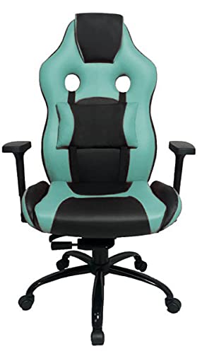 Cadeira Gamer com Almofada Linha Gamer Racing Verde
