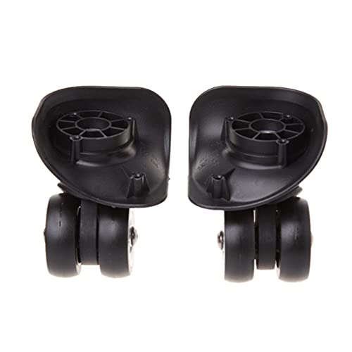 2 Pcs Suitcase Luggage Accessories Universal 360 Degree Swivel Wheels Trolley Wheel (Size : S) (Large)