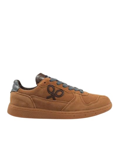 Zapatilla Casual Piel Mostaza