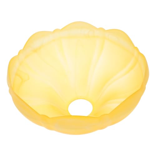 WOONEKY Reusable Glass Lampshade Unique Lampshade for Ceiling Lamp Light Cover