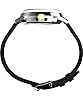 Timex Men's Marlin Automatic 40 mm Watch - Black Leather Two-Piece Quick Release Strap Black Dial Stainless Steel Case TW2W33900 #1
