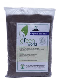 Green World Organic Potting Soil Mix/Ready to Plant Mix Combo Offer (0.5) (B09SVMVQ1M) Amazon Price History, Amazon Price Tracker