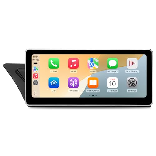 Touch Screen for Audi A4 A5 S4 S5 RS4 RS5(2009-2016) Built in Android Auto CarPlay Bluetooth Upgrade Factory Car Radio Retain Original Stereo Amplifier System (10.25 A4 Symphony)