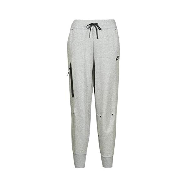 Nike-Sportswear-Tech-Fleece-Womens-Pants-Cw4292-063 Nike Sportswear Tech Fleece Pants Dark Grey Heather/Black SM