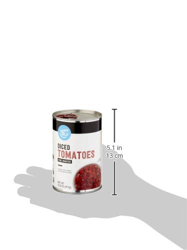Amazon Brand - Happy Belly Diced Tomatoes, Fire Roasted, 14.5 Ounce