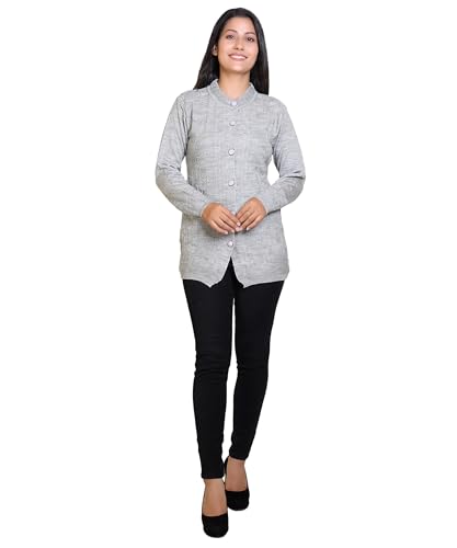 Image of Grand Line Winter wear Acrylic Lady Cardigan /Sweater for Casual and Evening outings