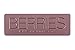 BYS Berries Eyeshadow Palette Tin with Mirror Applicator 12 Matte & Metallic Shades