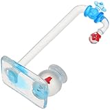 Design compact et pratique : Avec ses dimensions réduites, cette décoration bocal à poisson rouge avec robinet flottant optimise l’espace sur votre bureau sans encombrement, idéale pour environnements de travail ou petits espaces de vie