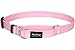 Red Dingo Reflective Martingale Dog Collar, Medium, Pink