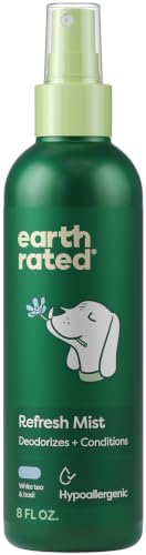 Earth Rated Dog Deodorizing Refresh Mist Spray, White Tea & Basil...