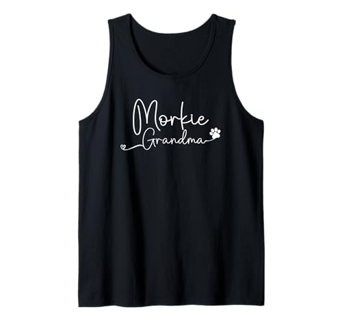 Morkie Grandma Design Morkie Dog Lovers Tank Top