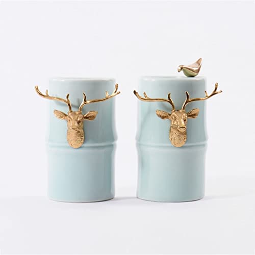 Sujetalibros para pájaros decorativos en salones y oficinas ordenadas 5